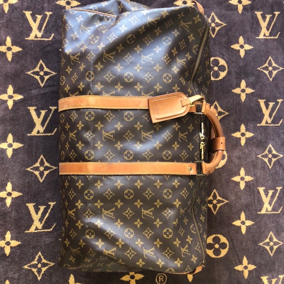 Louis Vuitton classic monogram Keepall 55 - Picture 9 of 12